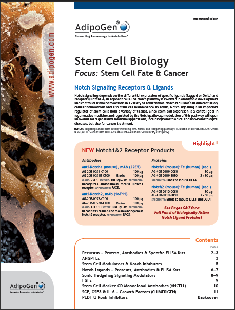 Stem Cell Biology Flyer 2013