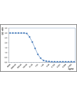 Pull down assay of hCD137L-FLAG (Prod. No. AG-40A-0198T) by hCD137-Fc. <strong>Method:</strong> 5&mu;g of hCD137-Fc (or control Fc protein), 5&mu;g of hCD137L-FLAG (or control FLAG protein), and protein G resin (or anti-FLAG resin) were incubated in 0.5ml