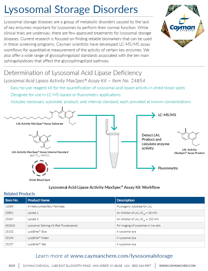 Lysosomal Storage Diseases